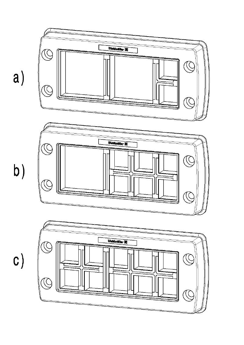 2583720000 - IP66 Cable Entry System, 70mm x 153mm x 19.6mm