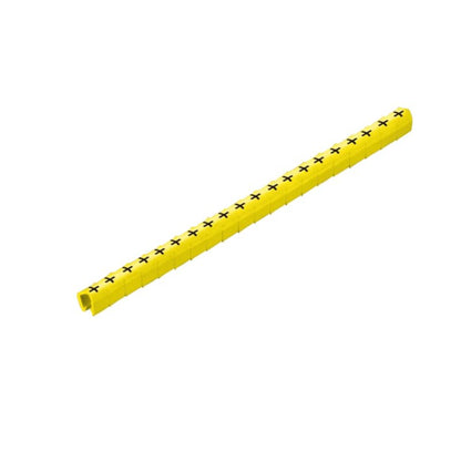 0648001697 - Yellow PVC Cable Marker for 2-3mm Cables, RoHS Compliant  (Pack of 200)