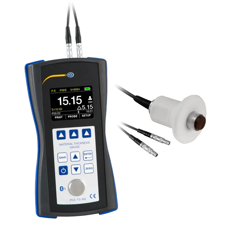 PCE-TG 300-HT5 - Versatile Thickness Meter for Up to 600mm Measurement
