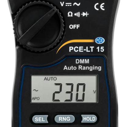 PCE-LT 15 - Versatile Network Cable Tester & Multimeter with LED Display