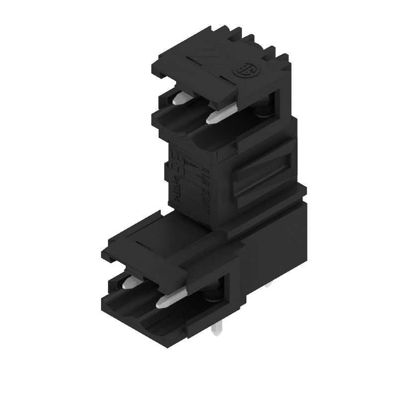 1726510000 - 5.08mm 4-Pole Male PCB Connector, Black Finish  (Pack of 50)