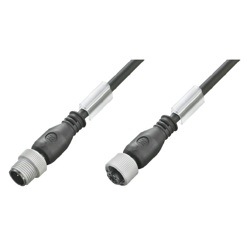 1108840300 - 3m M12 4-Pole Actuator Connecting Line, PUR Sheath