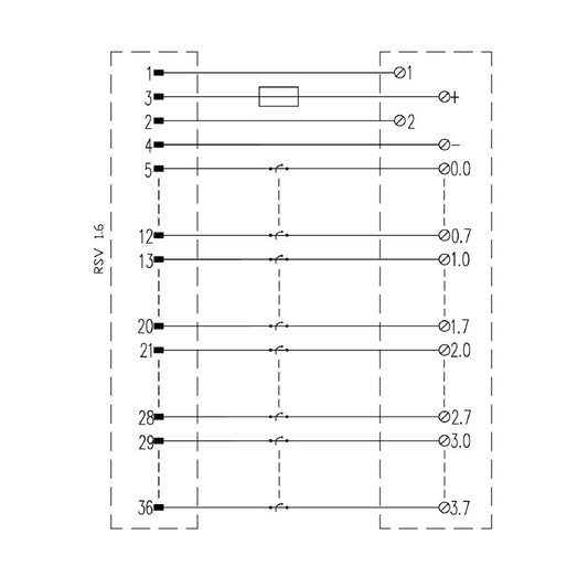 9441870000 - 1-Wire Interface Module, 188mm Width, 3A Max Current