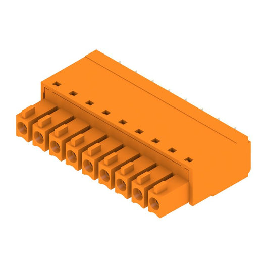 2541430000 - 9-Pole PCB Connector, 180° Angle, Push-In | 1.5 mm² Max  (Pack of 50)