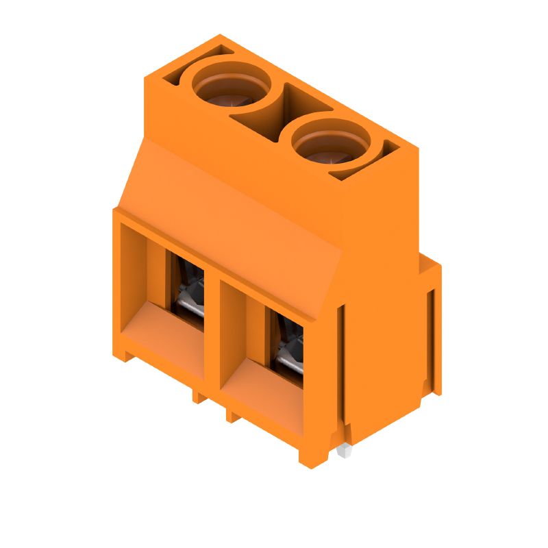 1724680000 - 9.52mm 2-Pole Circuit Board Terminal with Clamping Range  (Pack of 100)