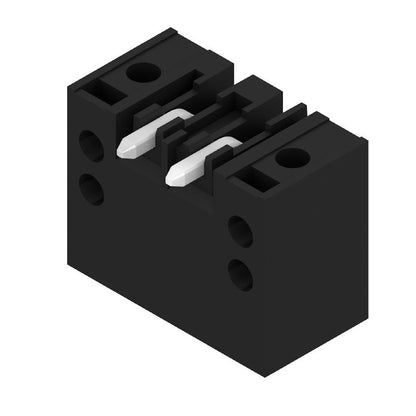 1762002001 - 3.50mm 2-Pole Black PCB Connector with 90-Degree Flange  (Pack of 132)