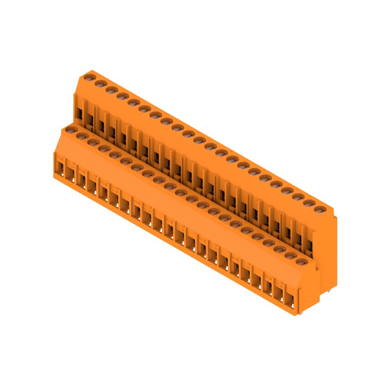 1977450000 - 5.00mm PCB Terminal, 44 Poles, 90° Angle, 3.2mm Solder Pins  (Pack of 10)