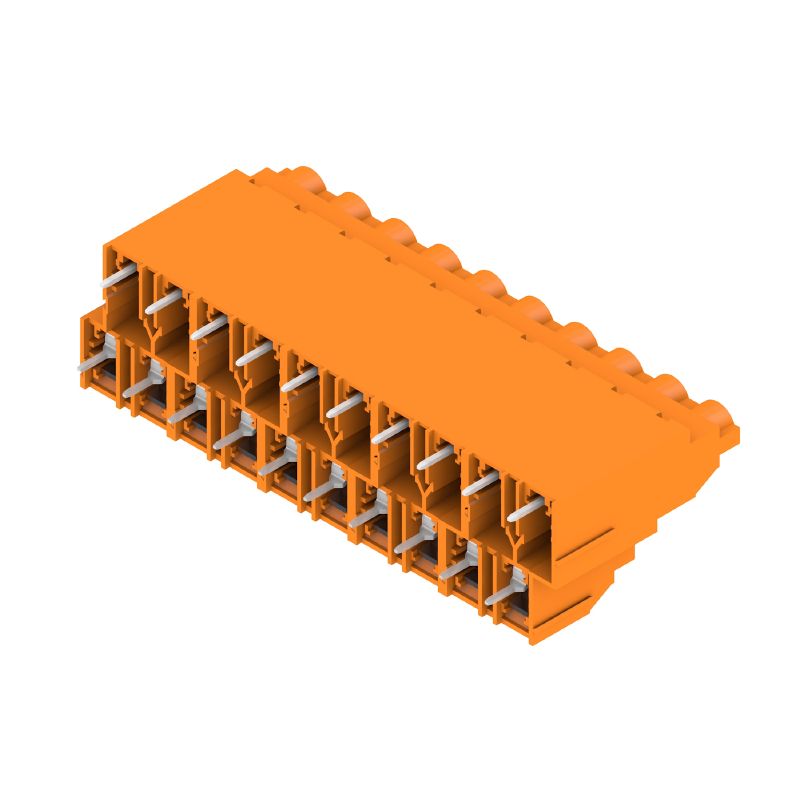 1926390000 - 9.52mm 20-Pole Terminal Block with 90° Angled Pins  (Pack of 5)