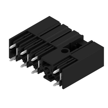 1464310000 - 7.62mm Male PCB Connector with 4 Poles, Black Finish  (Pack of 48)