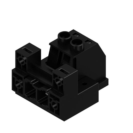 2838060000 - 10.16mm 2-Pole Male PCB Connector, 180° with Clamping Yoke  (Pack of 40)