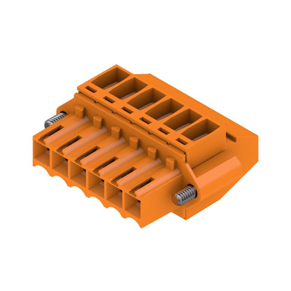 1639050000 - 6-Pole 3.50mm PCB Female Connector with Clamping Yoke  (Pack of 66)