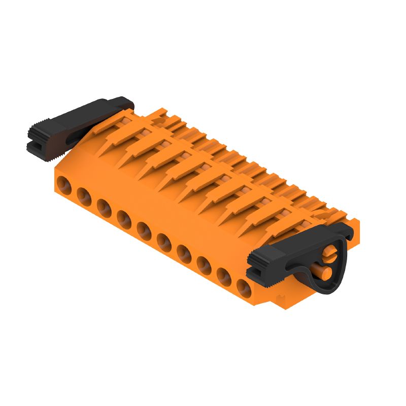 1947610000 - 5.08mm PCB Female Plug Connector with 10 Poles, 270° Angle  (Pack of 30)