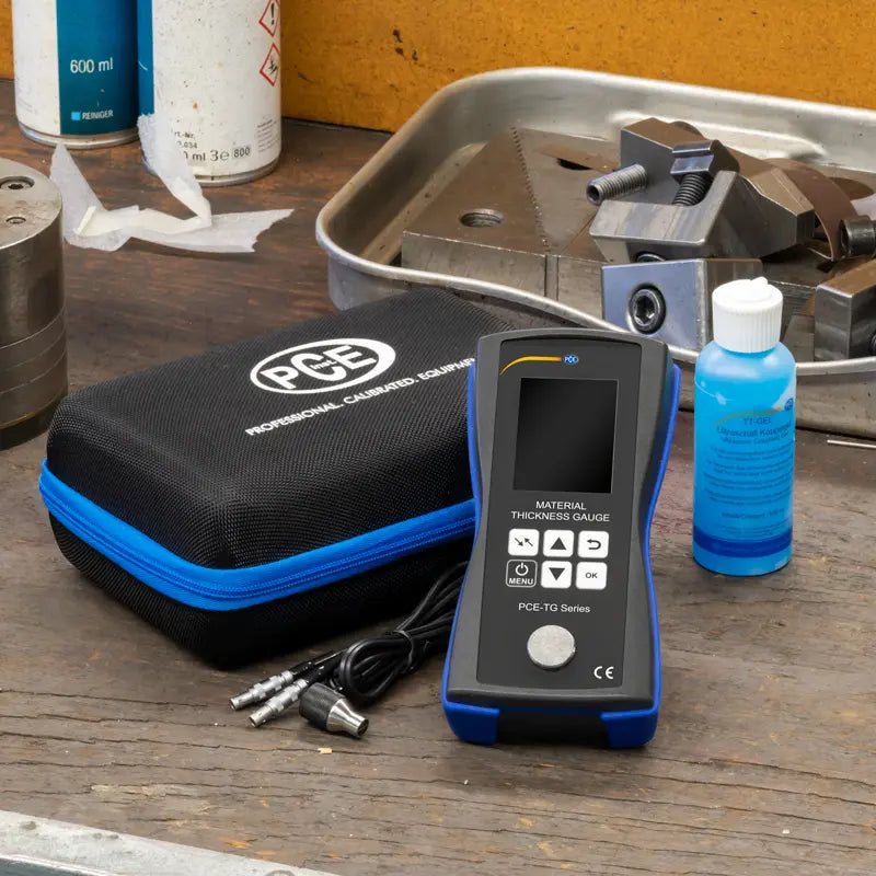 PCE-TG 150 F2.5 - Ultrasonic Thickness Gauge Up to 300mm with Data Memory
