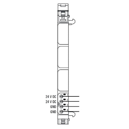 1334740000 - Compact 24VDC Power Supply Unit for Remote I/O Modules