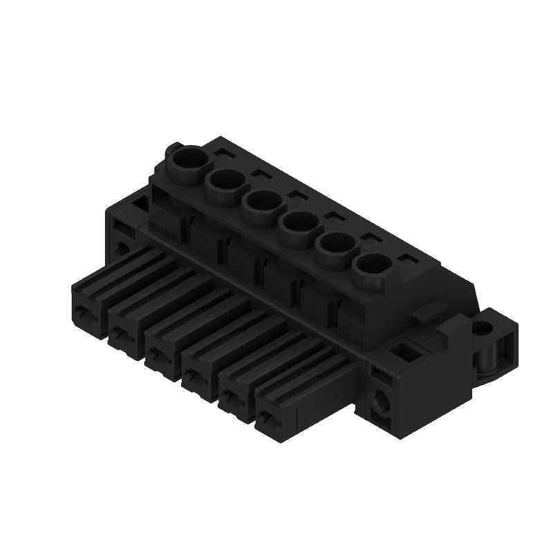1929670000 - 7.62mm 6-Pole PCB Plug Connector with 180° Layout  (Pack of 50)