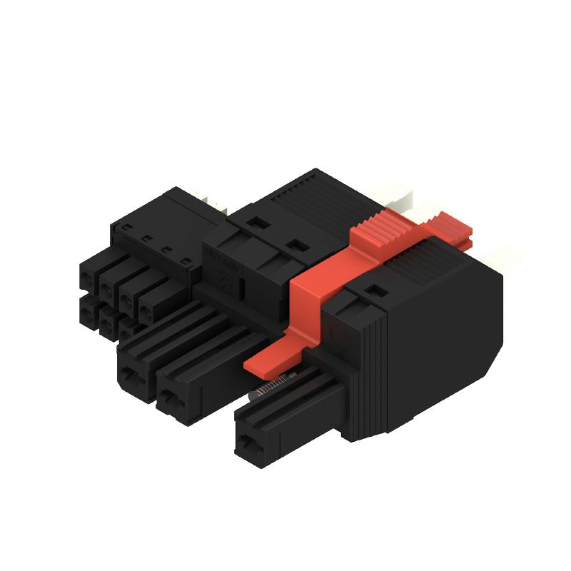 2629080000 - 7.62mm Female PCB Connector with 3 Poles, 180° Push-In  (Pack of 42)