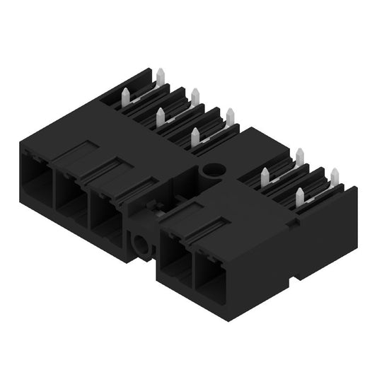 2500390000 - 5-Pole PCB Connector, 7.62mm Pitch, Elbow 270°  (Pack of 36)