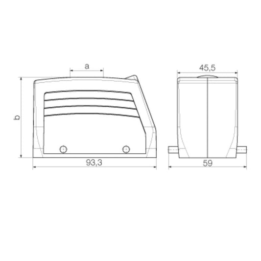 1656650000 - Compact IP65 Connector with Side-Locking Clamp