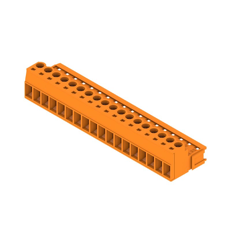 1645160000 - 5.08mm PCB Male Plug Connector, 18 Poles, 180° Angle  (Pack of 18)