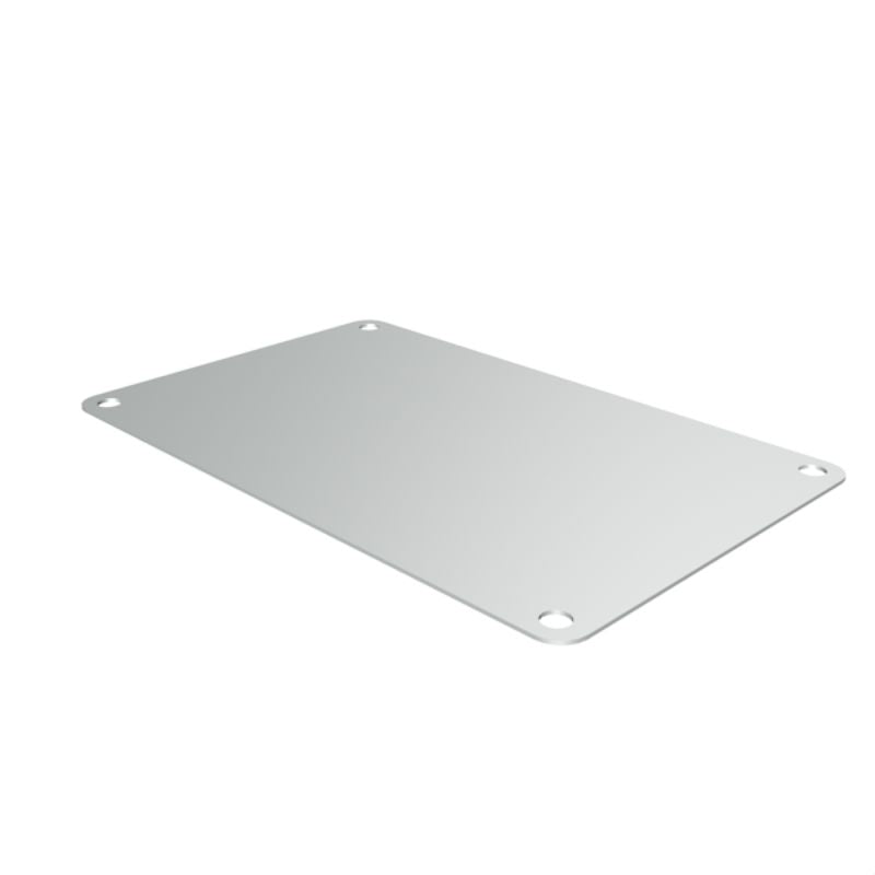 1474080000 - Silver CC-M 85x54mm Device Marker, Chrome-Coated Aluminum