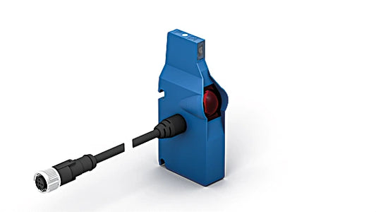 OPT1543 - Compact Reflex Sensor with Background Suppression for Roller Conveyors