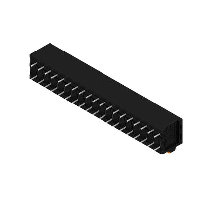 1424960000 - 5mm Pitch 19-Pole PCB Terminal, 90° Angle, Solder Pins  (Pack of 15)