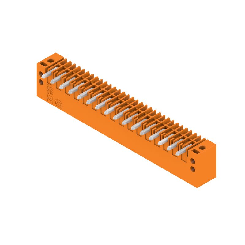 1607180000 - 3.50mm PCB Connector, 16 Poles, 90° Angle, Orange  (Pack of 50)