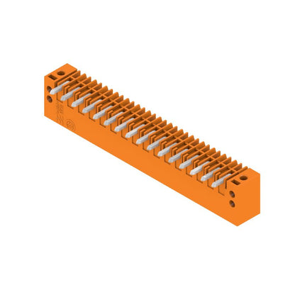 1607180000 - 3.50mm PCB Connector, 16 Poles, 90° Angle, Orange  (Pack of 50)