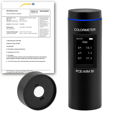 PCE-XXM 30 - Bluetooth Colorimeter, 10,000 Measurements, Ø8mm Opening