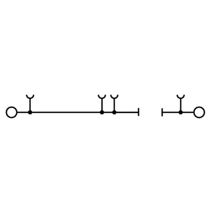 1989930000 - 2.5mm² Beige Terminal Block with Push-In Connection  (Pack of 50)