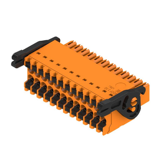 1278140000 - 3.50mm 24-Pole PCB Plug Connector, 180° Push In  (Pack of 36)