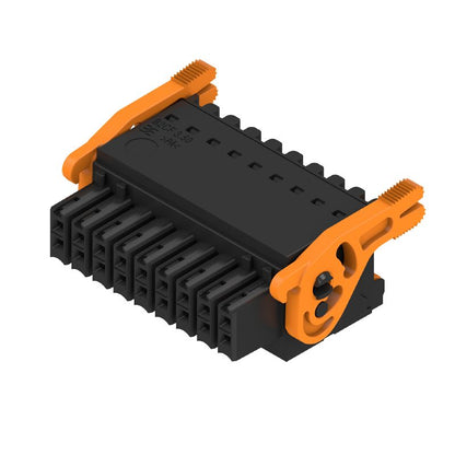 1278300000 - 18-Pole 180° Female Plug PCB Connector with Push-In Actuator  (Pack of 48)