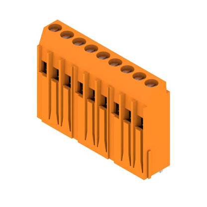 1975430000 - 5.08mm PCB Terminal Connector, 9 Poles, 90° Orientation  (Pack of 50)