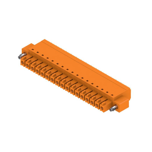1970850000 - 3.81mm 17-Pole Female Connector with PUSH IN Wire Connection  (Pack of 50)