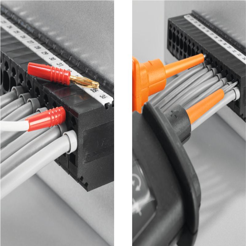 1288590000 - 4mm² Feed-Through Terminal with Push-In Connections  (Pack of 100)