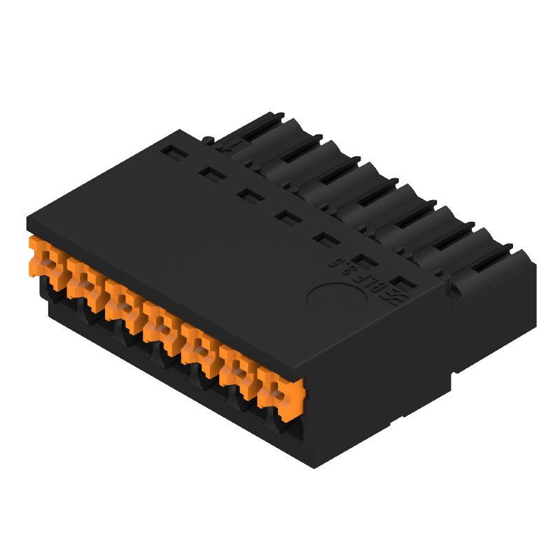 2459330000 - 3.50mm 7-Pole Push-In PCB Connector with 180° Angle  (Pack of 72)