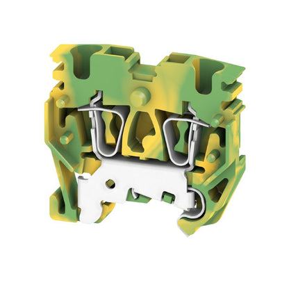 1712810000 - Green/Yellow 2.5mm² Terminal with Tension-Clamp Connection  (Pack of 100)