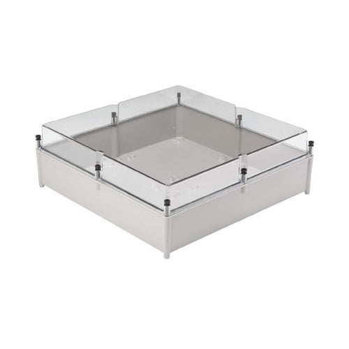 9502870000 - Lightweight Grey Polyester Enclosure 603mm x 605mm x 210mm