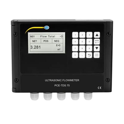 PCE-TDS 75 - Ultrasonic Flow Meter for Pipes up to 1200mm