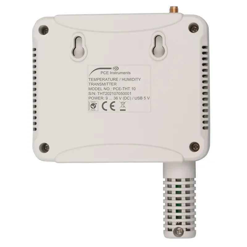 PCE-THT 10 - Wall-Mounted Climate Meter with 12800 Data Points Storage