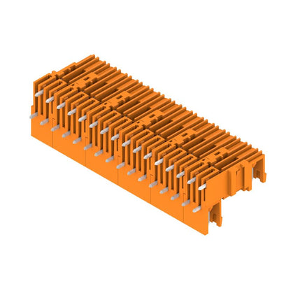 1725310000 - 5.08mm THT Male PCB Connector, 32 Poles, 90° Angle, Orange  (Pack of 10)