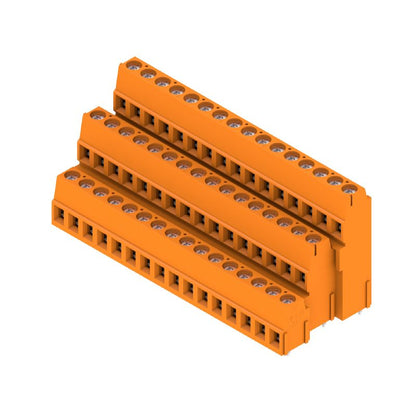 1769760000 - 5.08mm Pitch Orange PCB Terminal, 48 Poles, 3.5mm Pin Length  (Pack of 10)