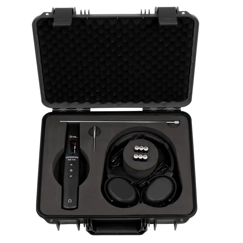 PCE-S 42 - Machine Stethoscope for Vibration Analysis with Noise-Suppressing Headphones