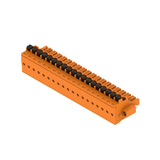 1980820000 - 5.00mm Female PCB Connector, 19 Poles, 90° PUSH IN  (Pack of 12)
