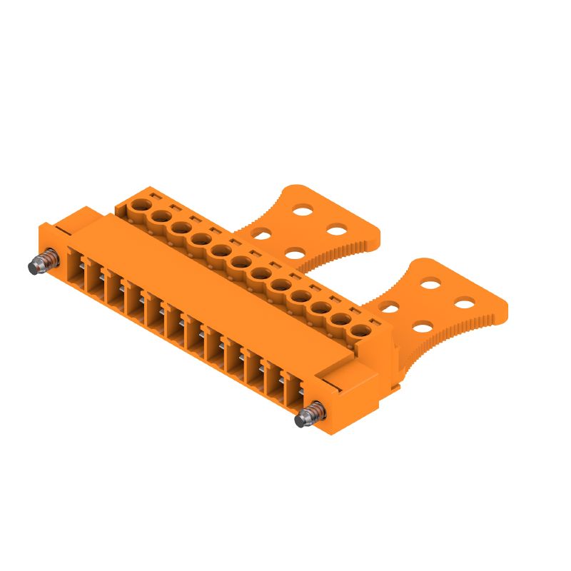 1237640000 - 12-Pole 180° PCB Connector, Clamping Yoke, RoHS/UL Approved  (Pack of 50)