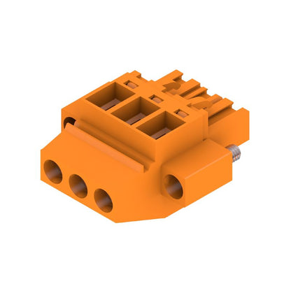 1949810000 - 5.08mm 3-Pole PCB Plug Connector with 90-Degree Yoke  (Pack of 72)