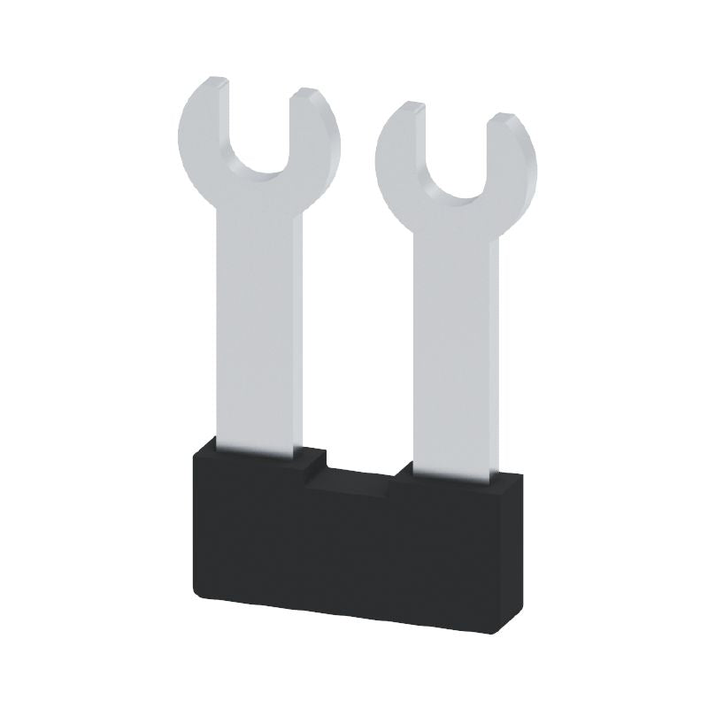 2615190000 - 2-Pole 41A Black Cross-Connector, 9mm Pitch Insulated  (Pack of 100)