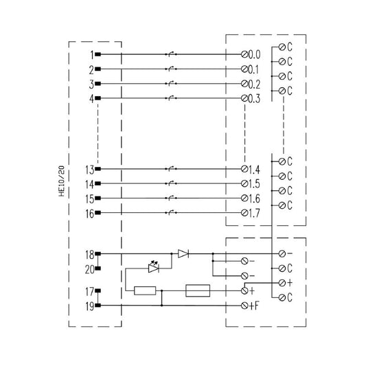 1311810000 - 72mm Deep 2-Wire Device with Screw Connection