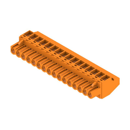 1948150000 - 5.08mm 16-Pole Female PCB Connector with Clamping Yoke  (Pack of 18)