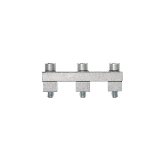 1826900000 - 9.5mm Silver Grey Cross-Connector for 3 Poles  (Pack of 5)